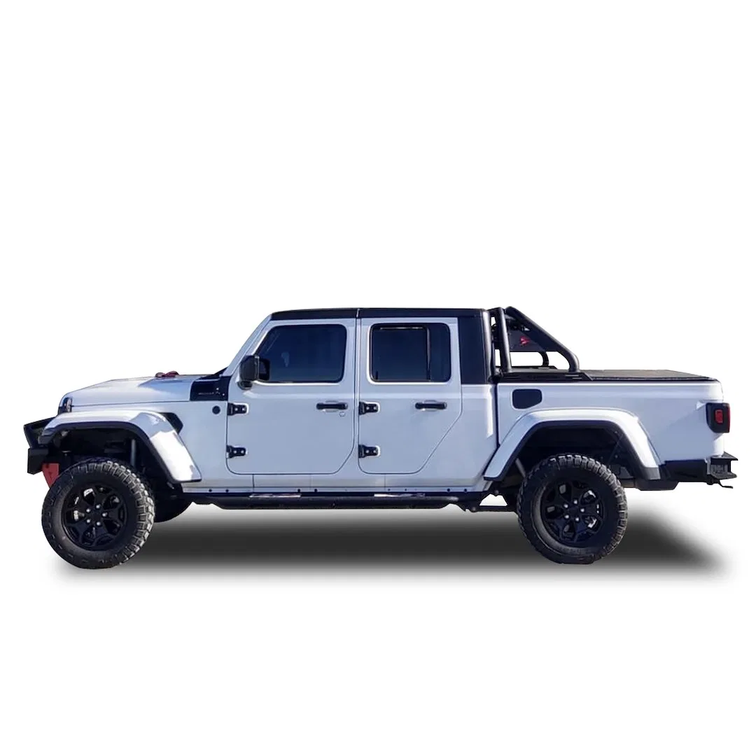 RB09BK – BLACK HORSE Truck Bed Bar, Holds Light Bar Up To 50 Inch Length Powder Coated Black Steel With Third Brake L...